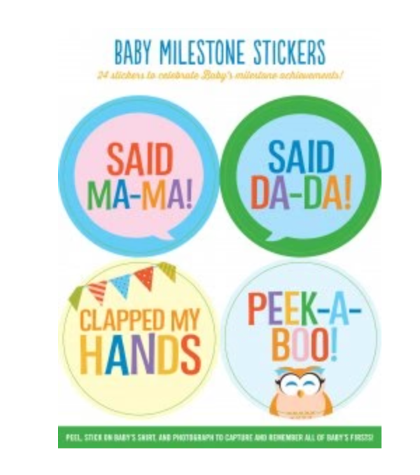 PETER PAUPER BABY STICKERS MILESTONES