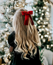 Olilia Large Velvet Bow