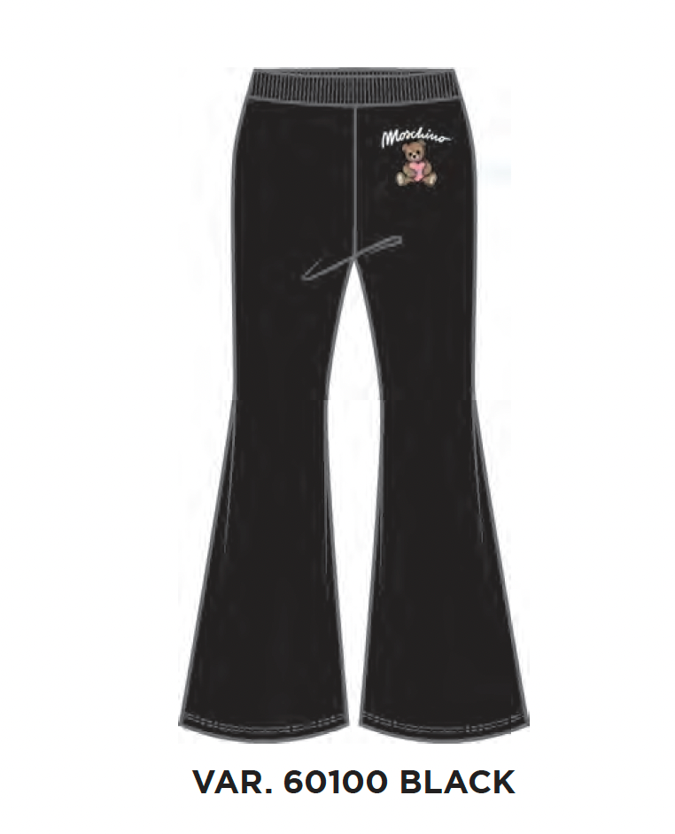 Moschino Black Bear Girls Sweatpants
