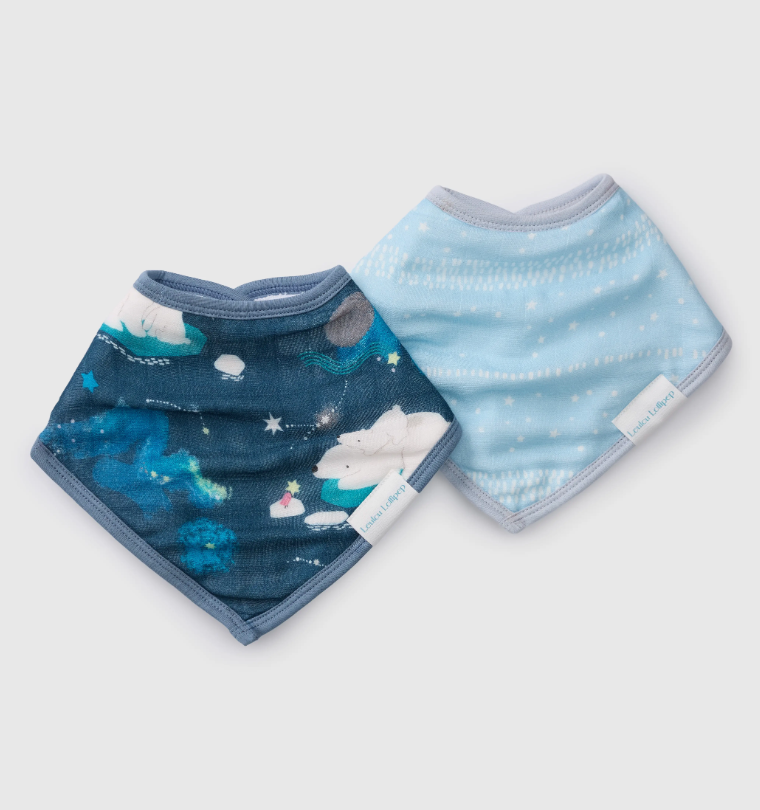 Loulou Lollipop Bandana Bib Set