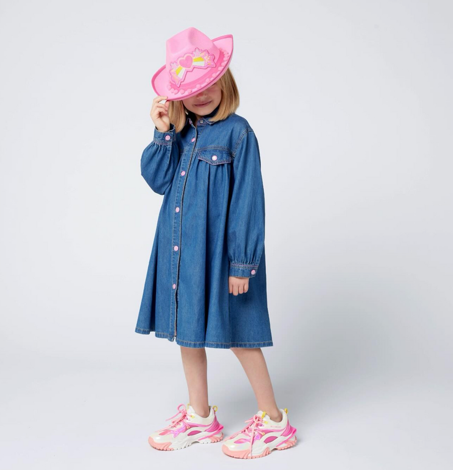 Billieblush Girls Pink Western Hat （In Store Only）