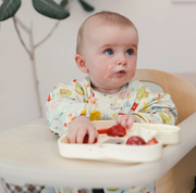 Loulou Lollipop Long Sleeve Bib Alphabet Smile