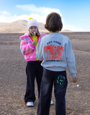 Billieblush Boys Pale Dove Cactus Sweatshirt