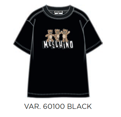 Moschino Maxi Tee with Three Bears