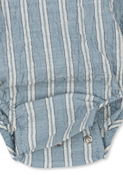 Konges Slojd ELLIOT ROMPER GOTS trio bleu stripe