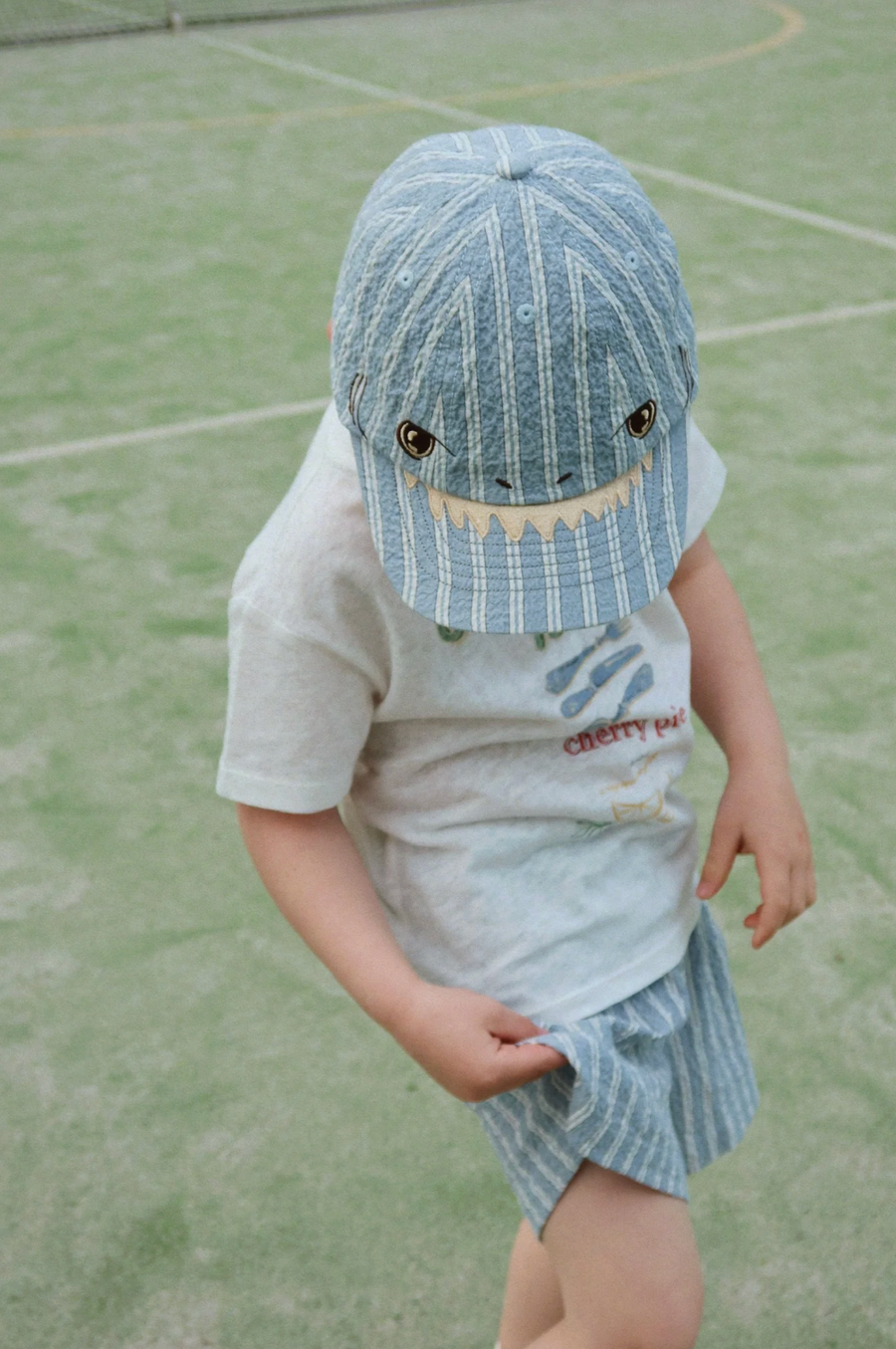 Konges Slojd ELLIOT SHORTS GOTS trio bleu stripe