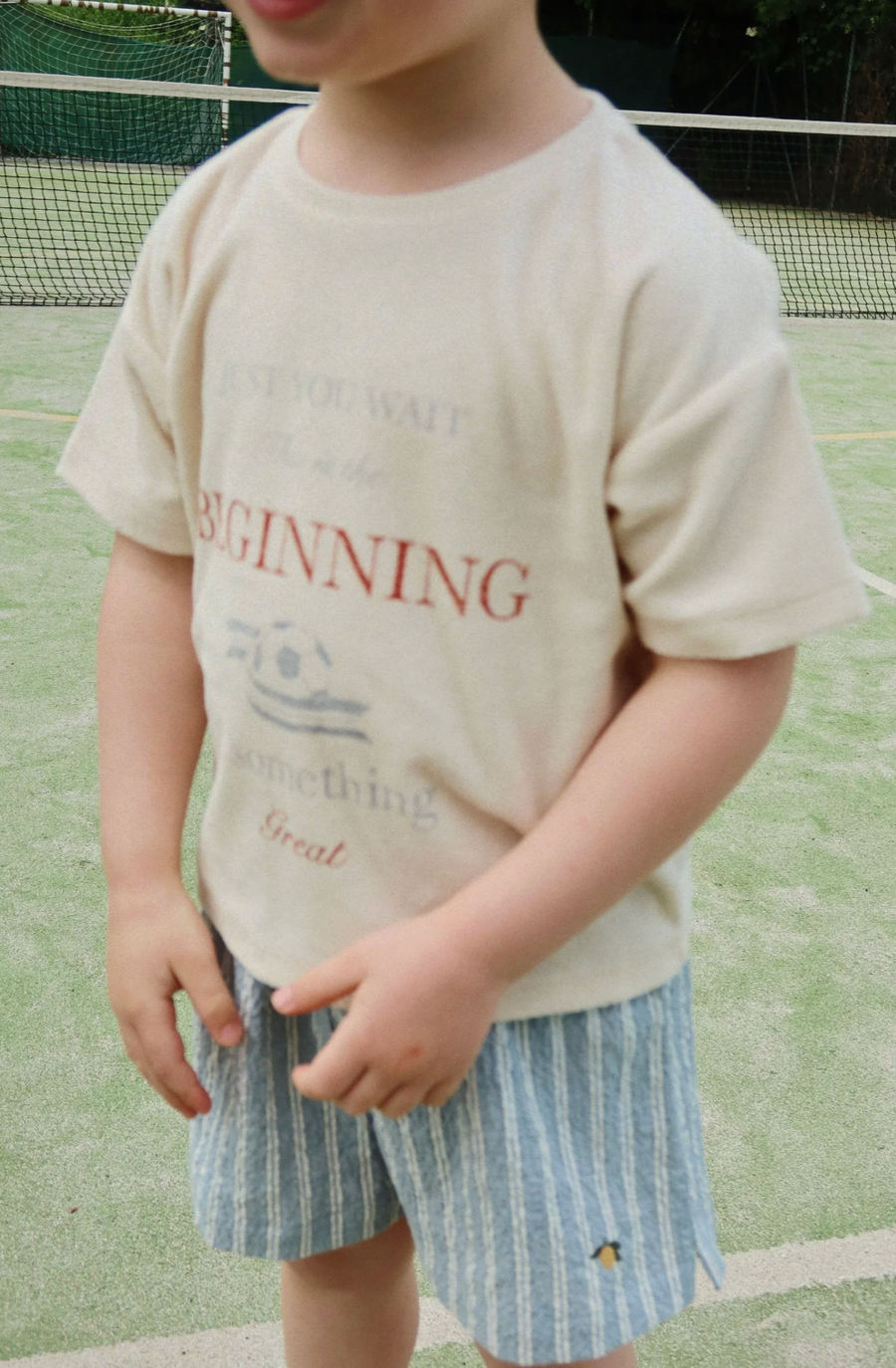 Konges Slojd ELLIOT SHORTS GOTS trio bleu stripe