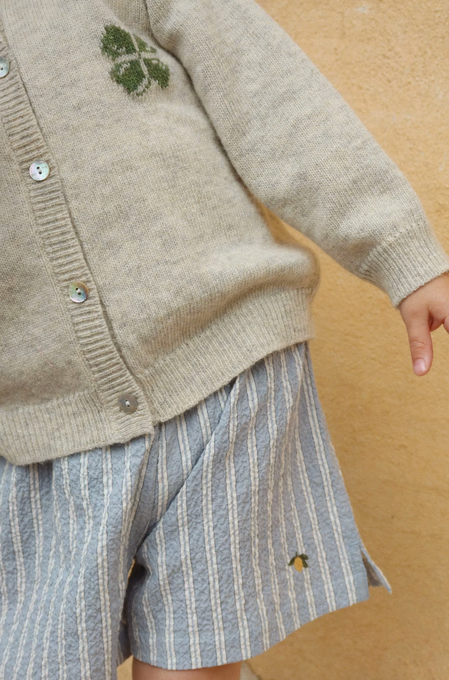 Konges Slojd ELLIOT SHORTS GOTS trio bleu stripe