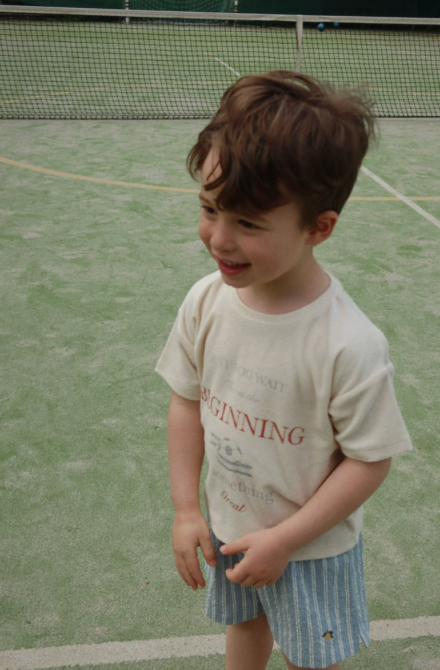 Konges Slojd ELLIOT SHORTS GOTS trio bleu stripe