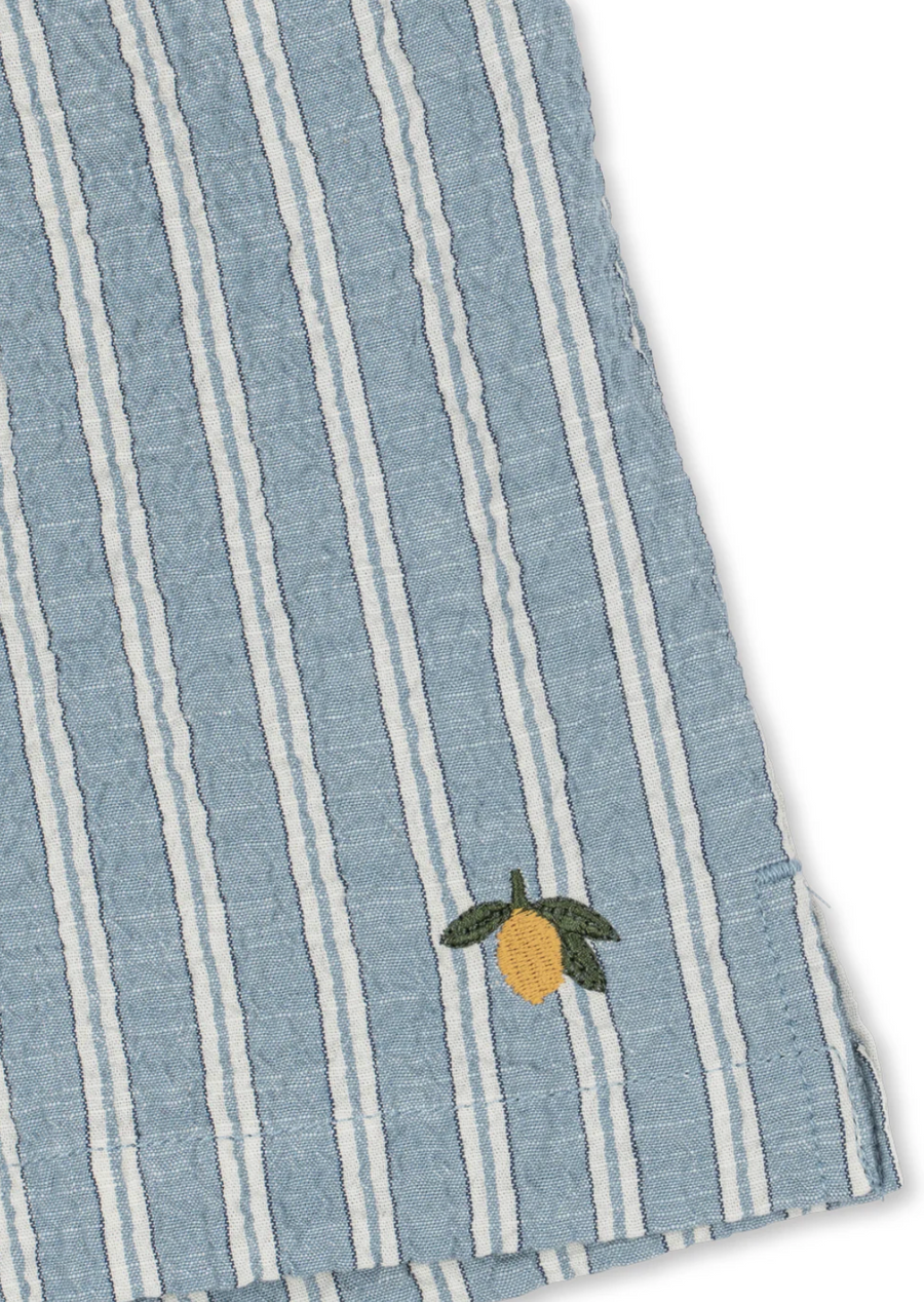 Konges Slojd ELLIOT SHORTS GOTS trio bleu stripe