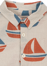 Konges Slojd ELLIOT SHORT SLEEVE SHIRT Ahoy