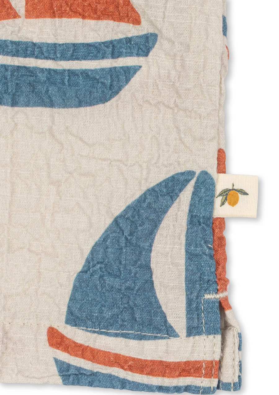 Konges Slojd ELLIOT SHORT SLEEVE SHIRT Ahoy