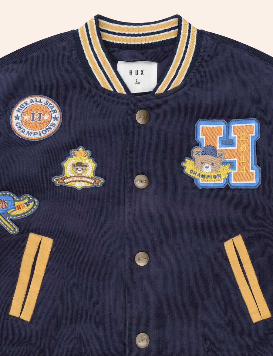Huxbaby Collegiate Hux Cord Jacket