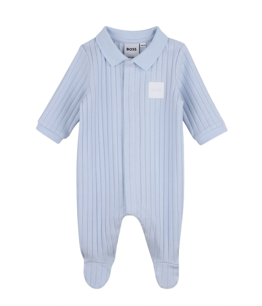 Boss Baby Footie Hat and Bib Giftbox Set