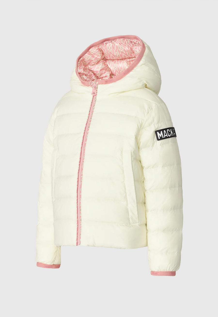 Mackage SAMMY-PR Down jacket for Kids Soft Pink-Cream