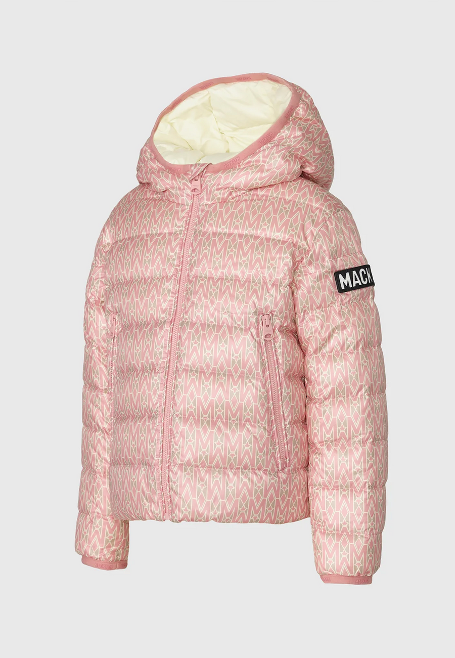 Mackage SAMMY-PR Down jacket for Kids Soft Pink-Cream