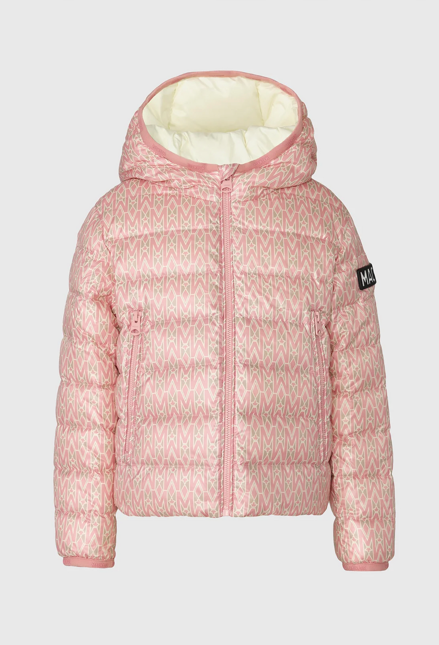 Mackage SAMMY-PR Down jacket for Kids Soft Pink-Cream