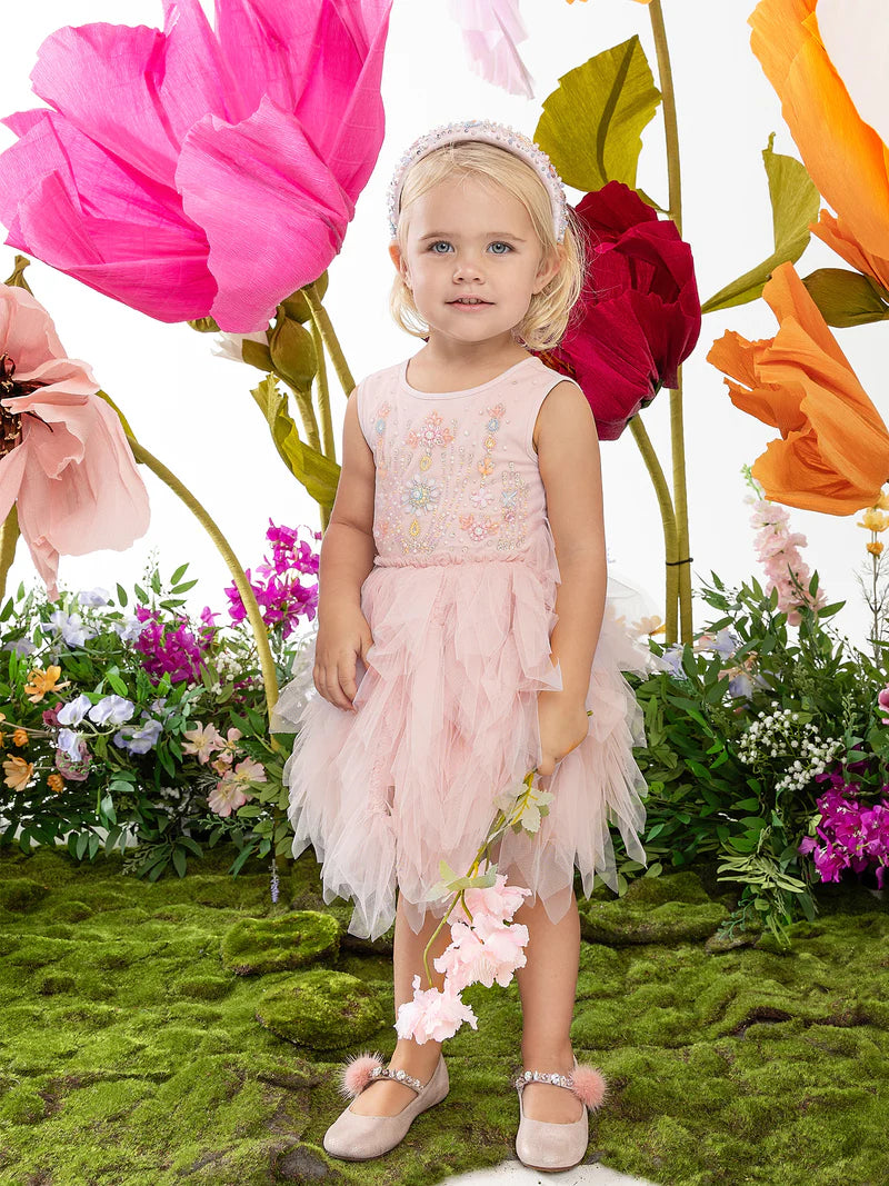 Tutu Du Monde Bébé Floral Fête Tutu Dress TDM9731
