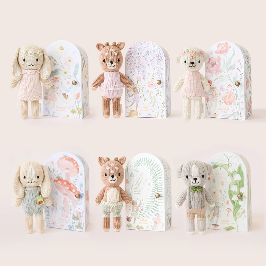 Cuddle + Kind Tiny Hannah the bunny (blush)