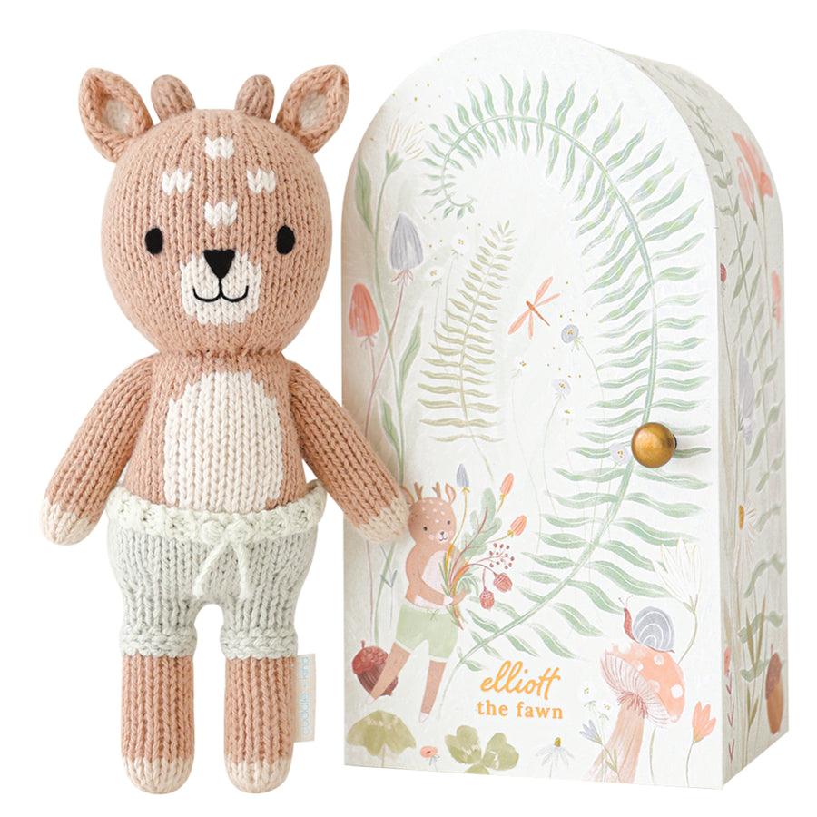 Cuddle + Kind Tiny Elliott the fawn