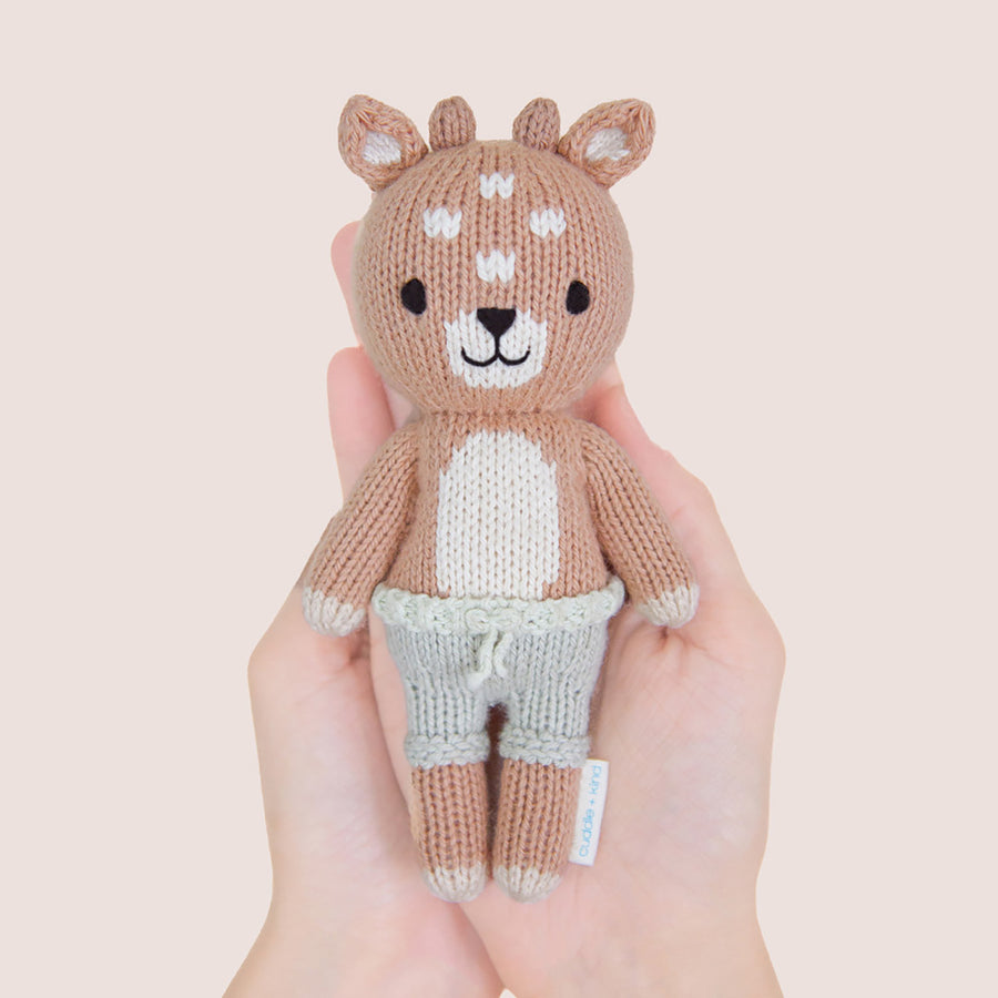 Cuddle + Kind Tiny Elliott the fawn