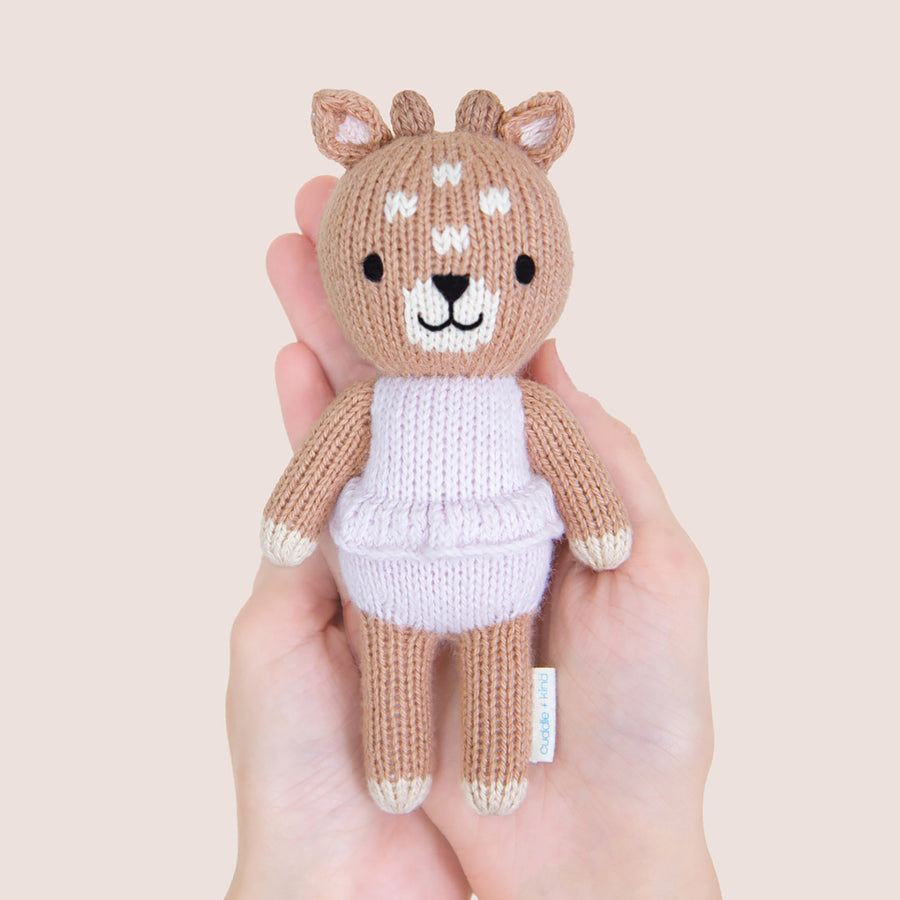Cuddle + Kind Tiny Violet the fawn