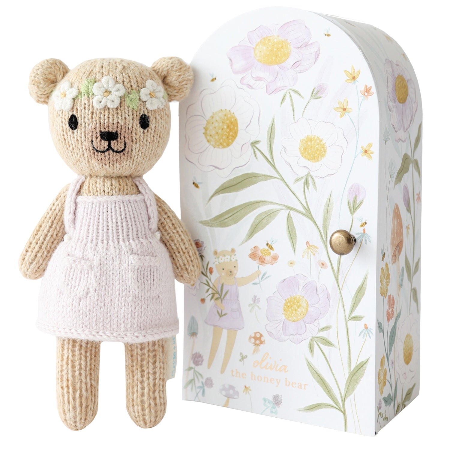 Cuddle + Kind Tiny Olivia the honey bear
