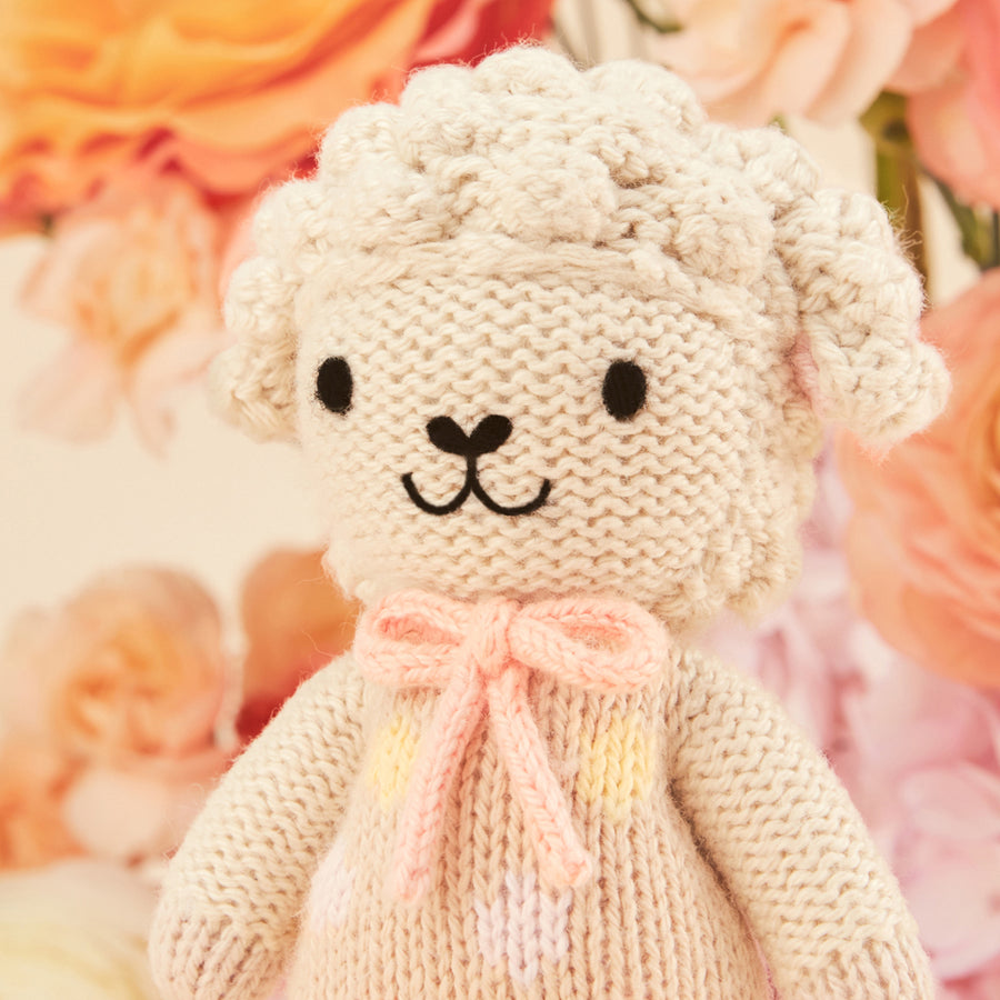 Cuddle + Kind Tiny Lucy the lamb (pastel)