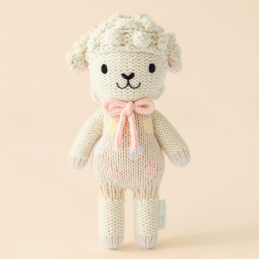Cuddle + Kind Tiny Lucy the lamb (pastel)
