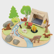 Tender Leaf Baby Wildlife Camping Playset
