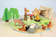 Tender Leaf Baby Wildlife Camping Playset