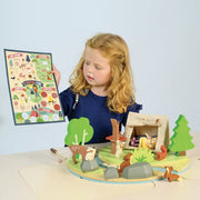 Tender Leaf Baby Wildlife Camping Playset
