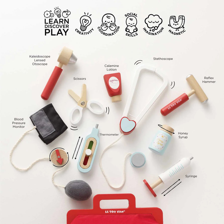 Le toy van doctor kit on sale