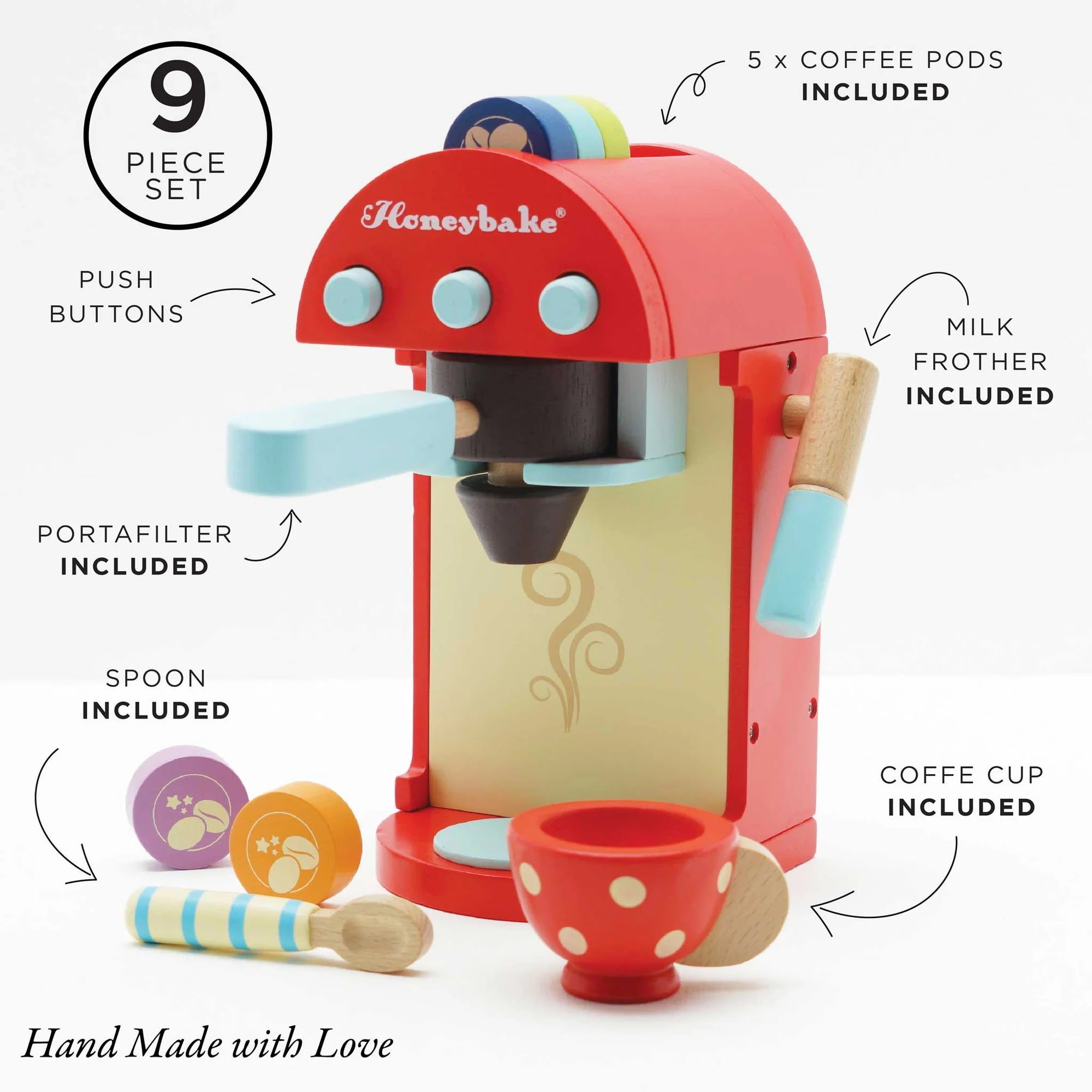 Le Toy Van Coffee Machine