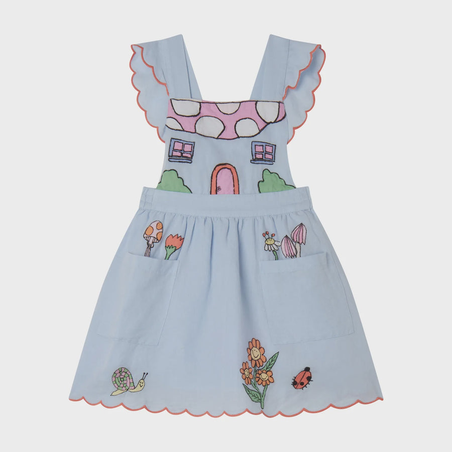 Stella Kids Fairy Embroidered Sleeveless Dress