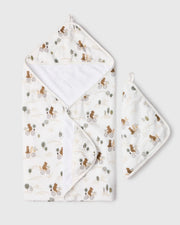 Loulou Lollipop Hooded Towel