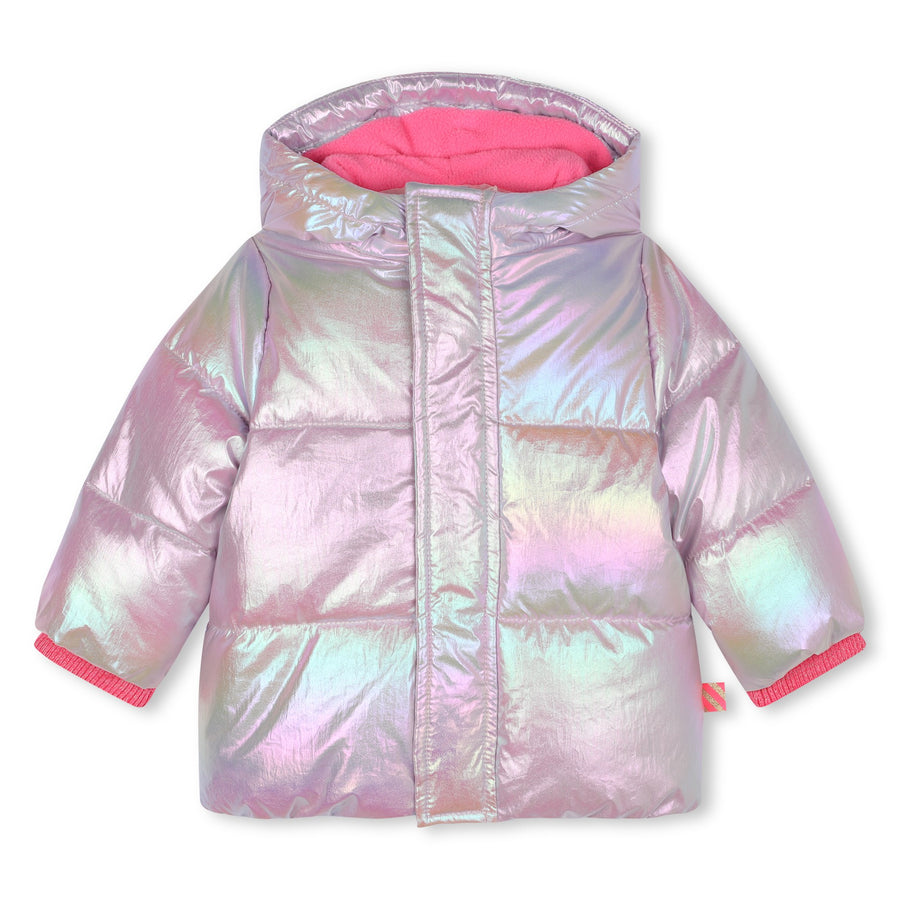 Billieblush Baby Zip-up Hooded Puffer Jacket