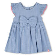 Billieblush Baby Denim Bow Dress