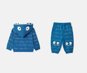 Stella McCartney Kids Monster Graphic Full-Zip Hoodie and Jogging Set
