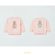 Moschino Baby Sweatshirt Front and Back Print