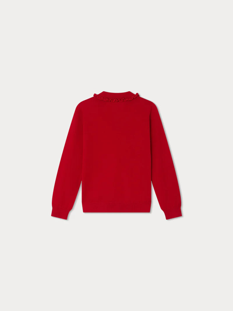Bonpoint Brynja  Red Sweater