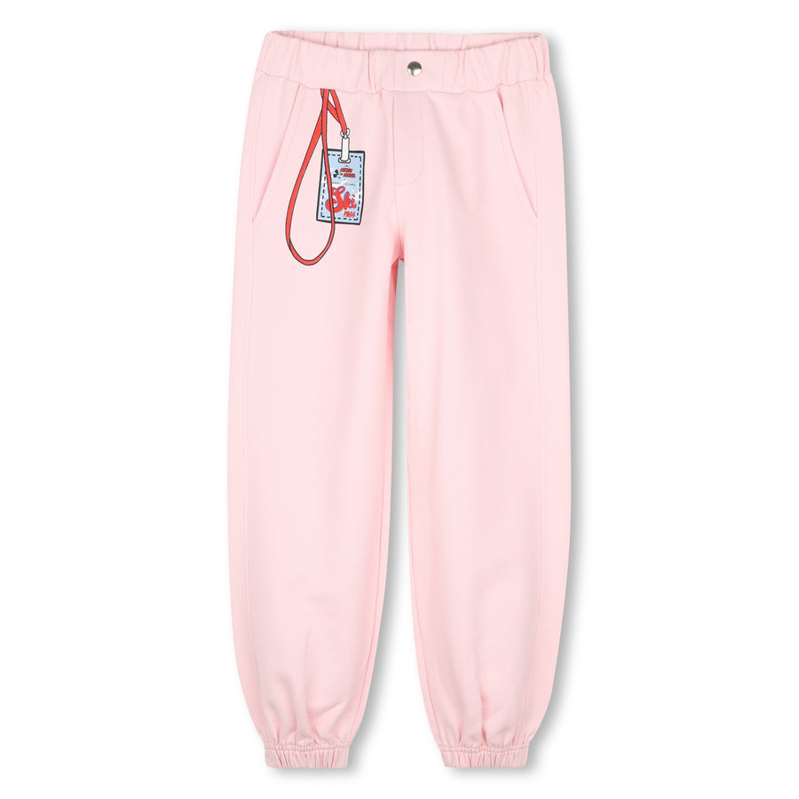 The Marc Jacobs Girls Pink Jogging Bottoms