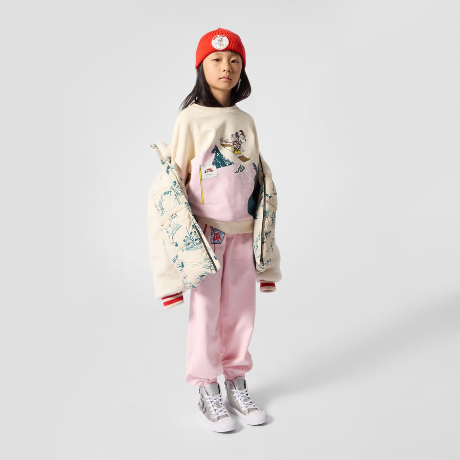 The Marc Jacobs Kids Ivory Disney Mickey Mouse graphic-print sweater