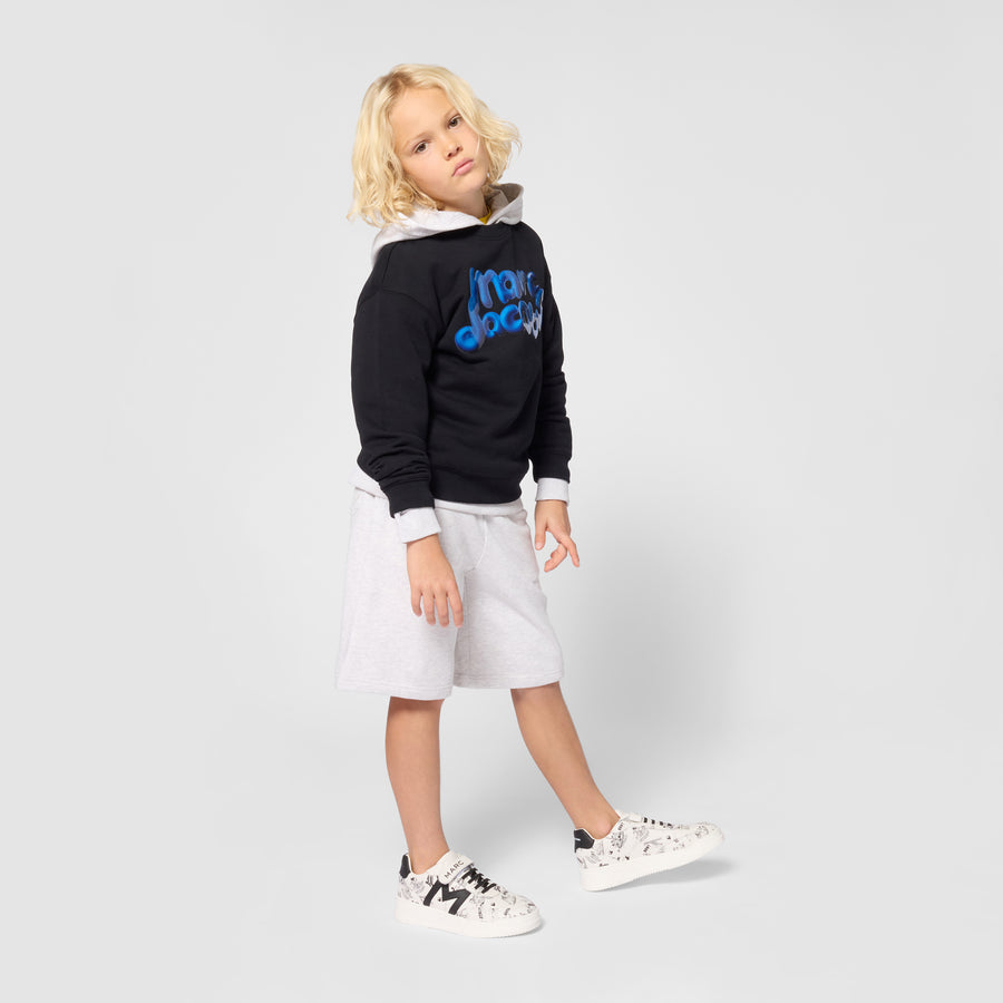The Marc Jacobs Black  Boys logo-print sweater