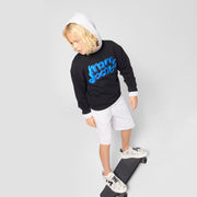 The Marc Jacobs Black  Boys logo-print sweater