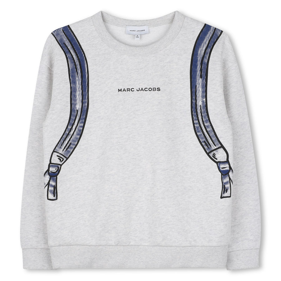 The Marc Jacobs Boys Sweatshirt with Backpack Print
