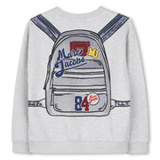 The Marc Jacobs Boys Sweatshirt with Backpack Print