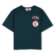 The marc Jacob Boys Forest Green Short Sleeves T-shirt