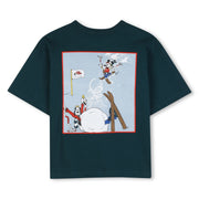 The marc Jacob Boys Forest Green Short Sleeves T-shirt