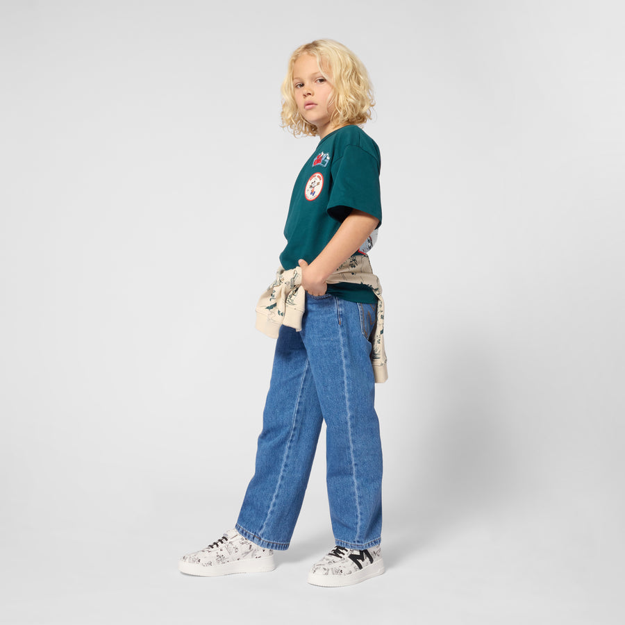 The marc Jacob Boys Forest Green Short Sleeves T-shirt